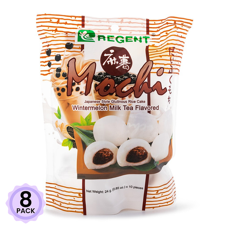 Regent 麻薯 冬瓜奶茶味 10个 240 克*8 包