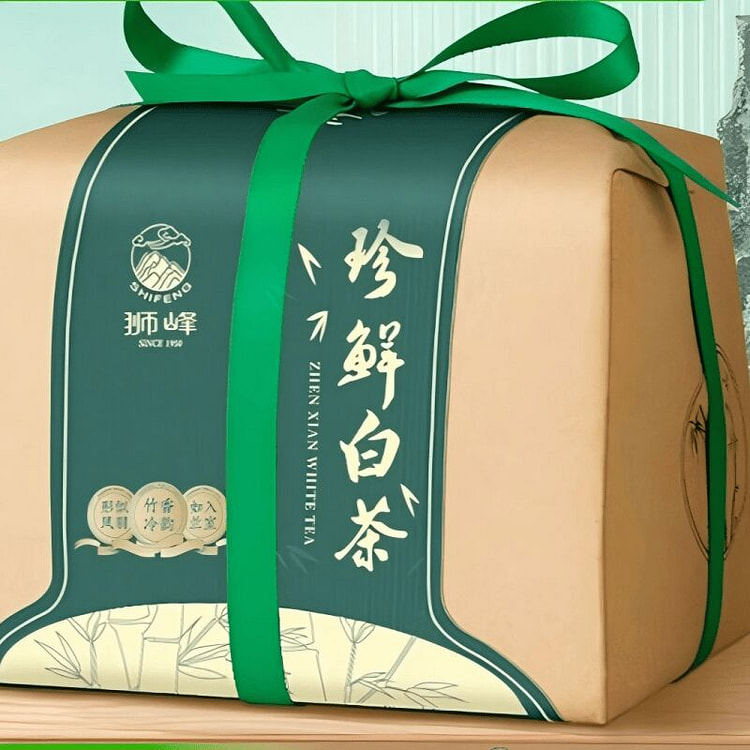 狮峰牌安吉珍鲜白茶明前特级茶叶 100 克