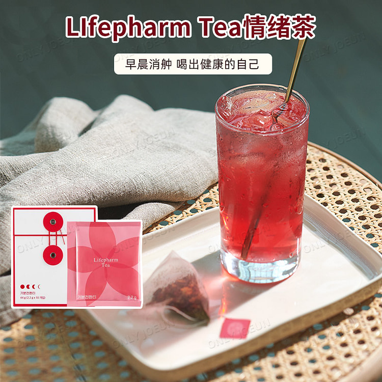 【韩国直邮】lifepharm tea调节情绪茶