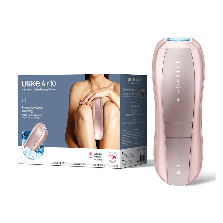 Air 10 Ice Cooling IPL Hair Removal Device Pink 1 each