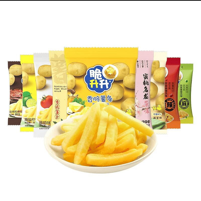Crispy French Fries Honey Butter Snack 20g*25 Bags 20 g