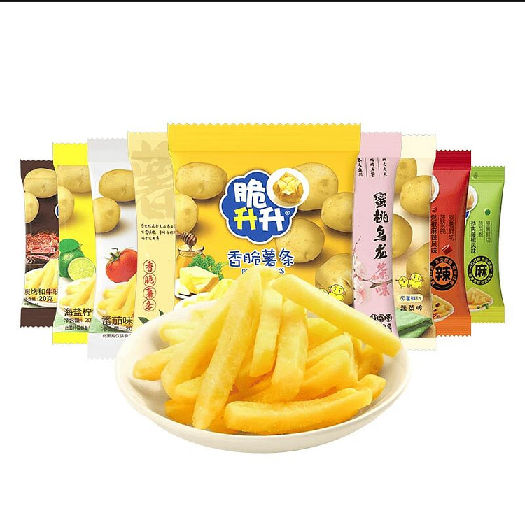 脆升升香脆薯条蜂蜜黄油口味零食20克*25袋 20 克
