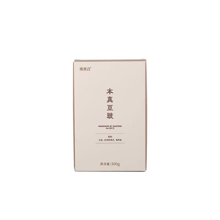 【南食召】本真豆鼓 优质大豆醇香豆浓 1盒 300 克