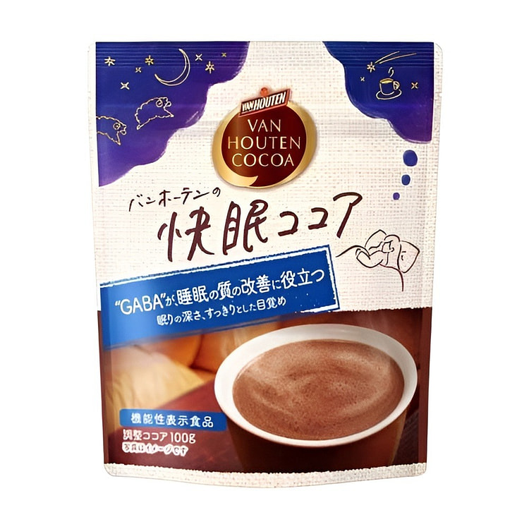 Kataoka VAN HOUTEN Sleep Cocoa Powder with GABA 100 g