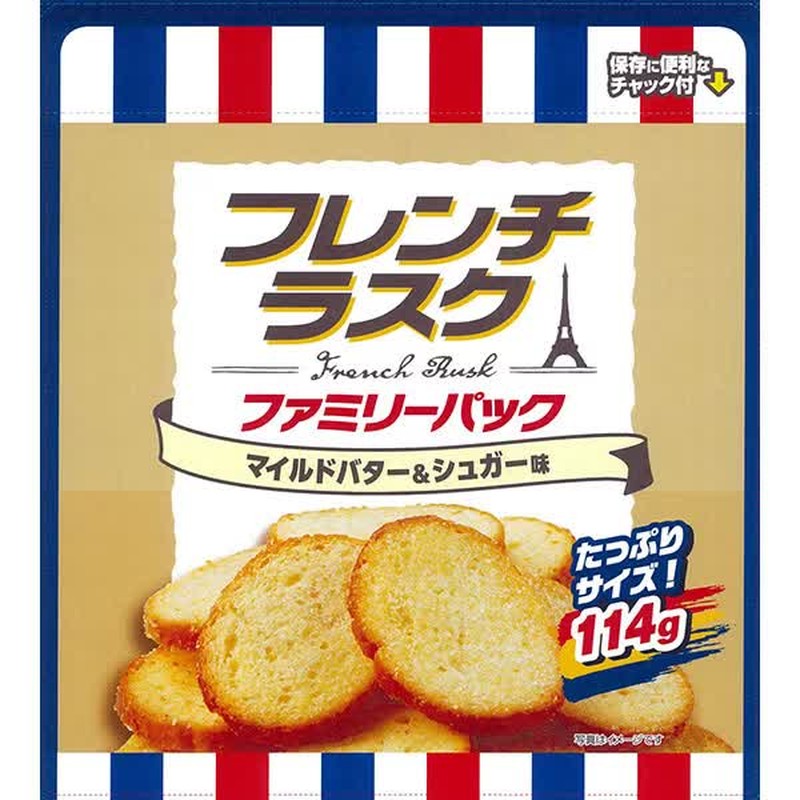 Oyatsu Company French Rusk Family Pack 114g 1 個