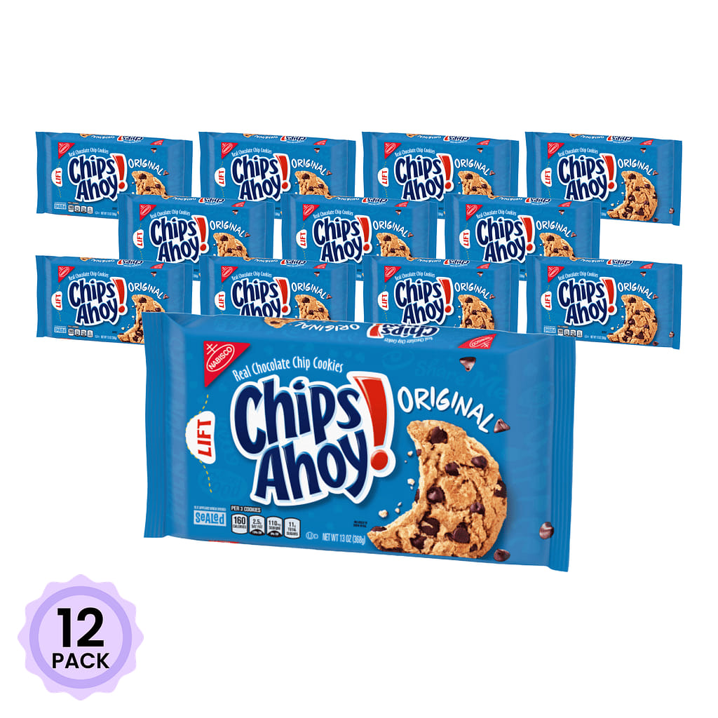 Chips Ahoy Original Chocolate Chip Cookies 13 oz*12 pack