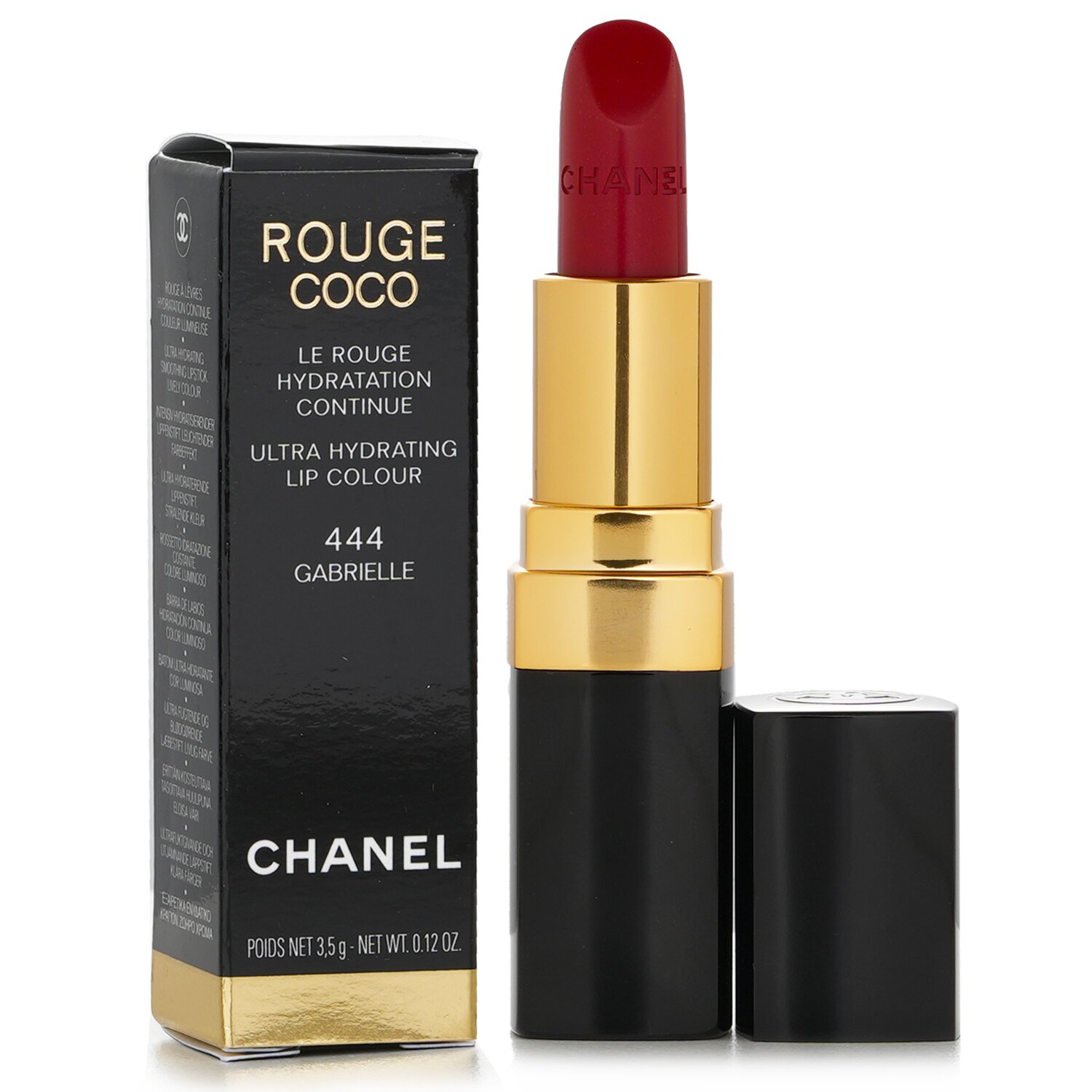 口紅 CHANEL ROUGE COCO 444 GABRIELLE Get Chanel Rouge Coco Ultra Hydrating Lip Colour - # 444 Gabrielle