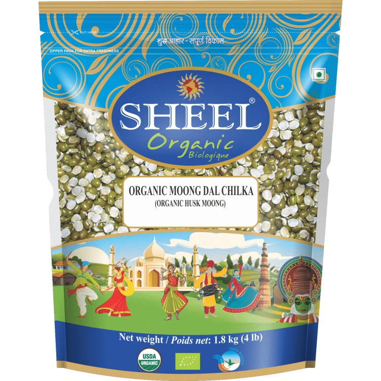 Organic Moong Husk – 4 Lb (1.8 Kg) 1 each
