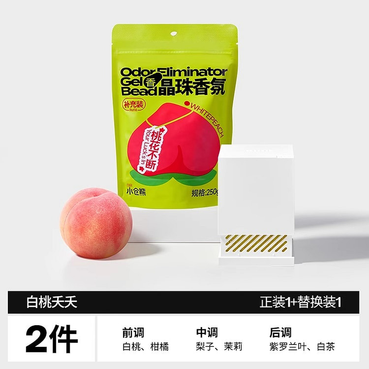 卫生间除臭神器 白桃味 正装*1+替换装*1 1 份