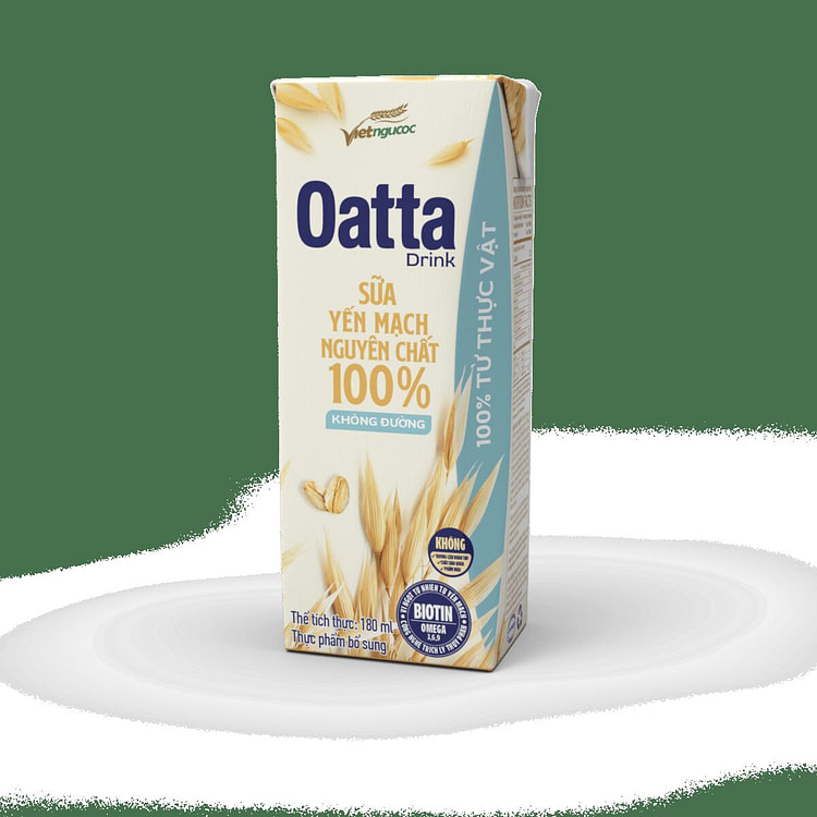 Oatta Drink Pure Oat Milk No Sugar 1 count