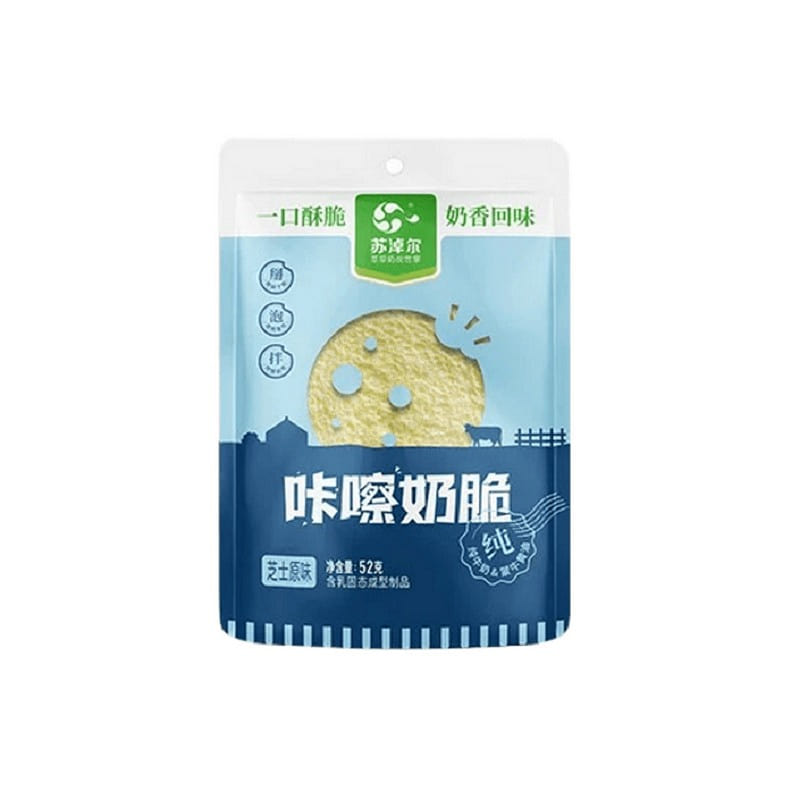 Xiaomeng Niu, Milk Skin, Cheese Original 52g 1 pack