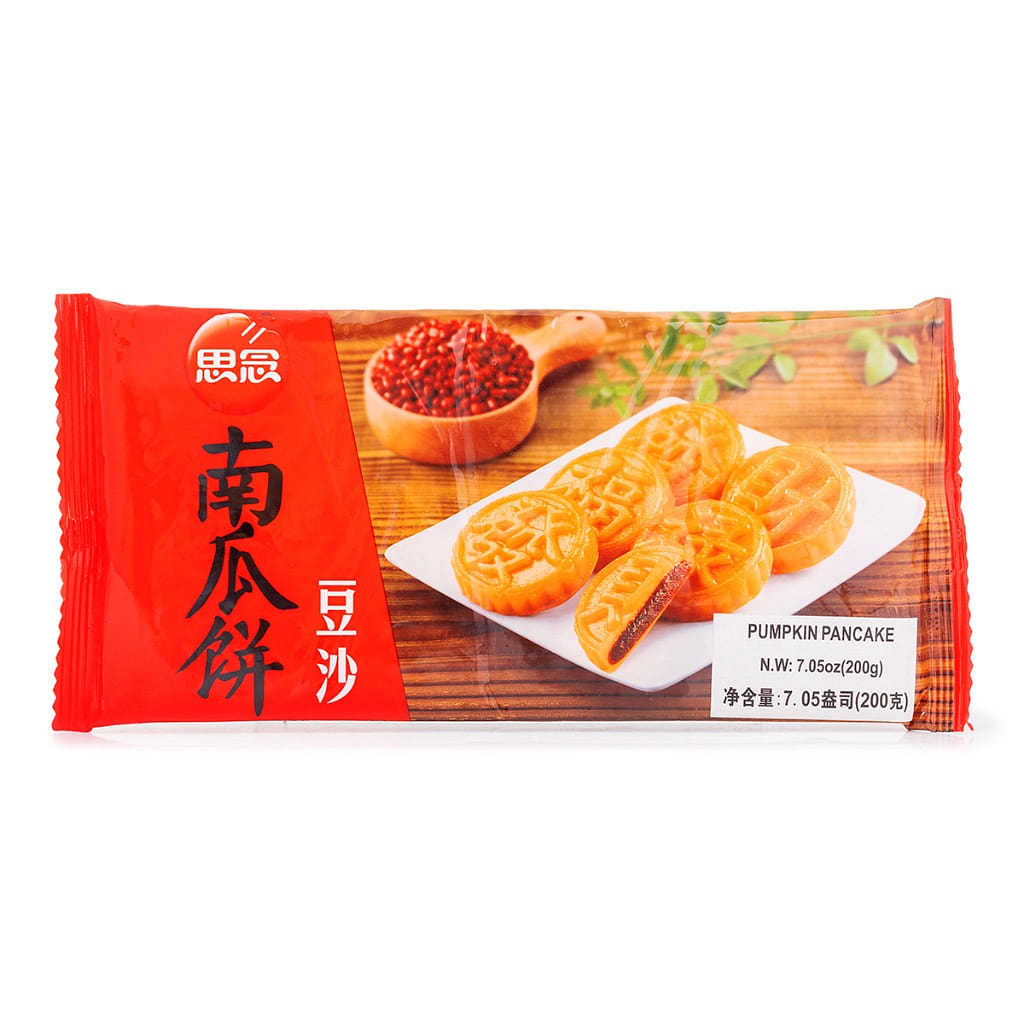 思念 香糯豆沙南瓜饼 冷冻 200 克