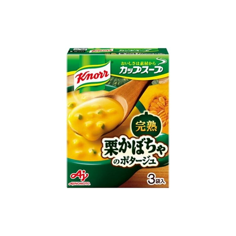Ajinomoto Chestnut Pumpkin Thick Soup 3 packs