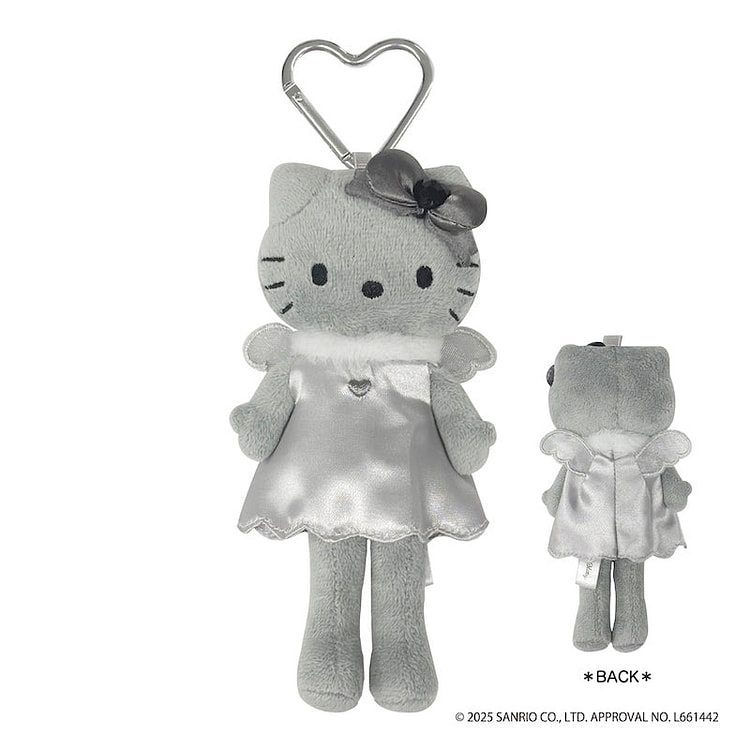 Sanrio Hello Kitty Style-Up Mascot: Dress (Gray) 1 each