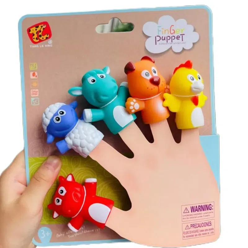 Early Education Finger Doll Storytelling 5 Packs *2 Servings – Calf Style 1 count