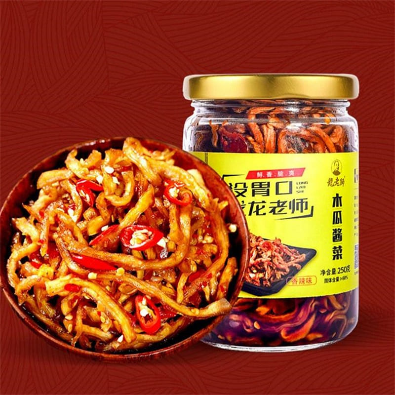 Papaya shreds go well with rice, spicy, Guangxi sp 280 g