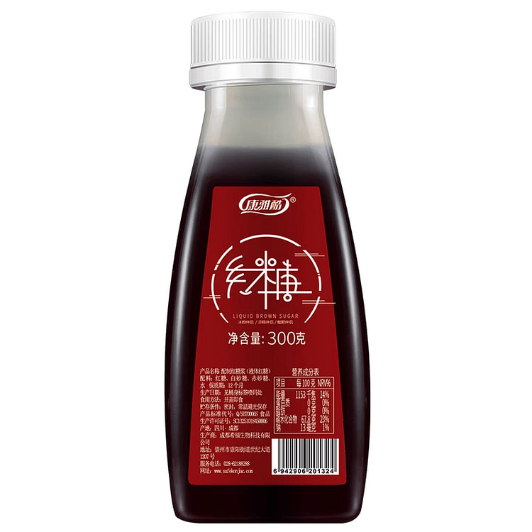 康雅酷 液体红糖 300g
