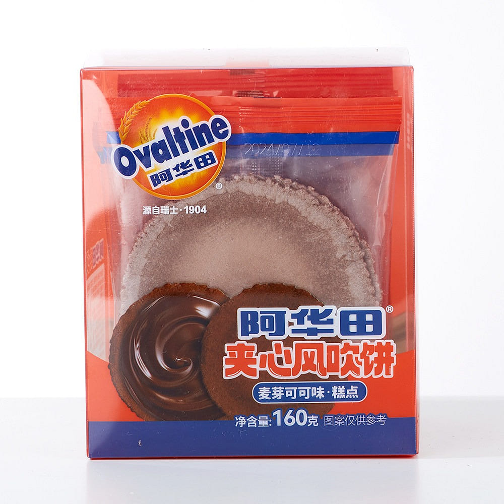 Babaoli Ovaltine Filled Wind Crackers 1pc 160 g