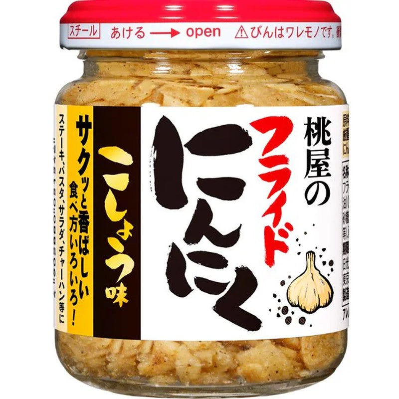 Momoya Fried Garlic Pepper Flavor 40g 1 each