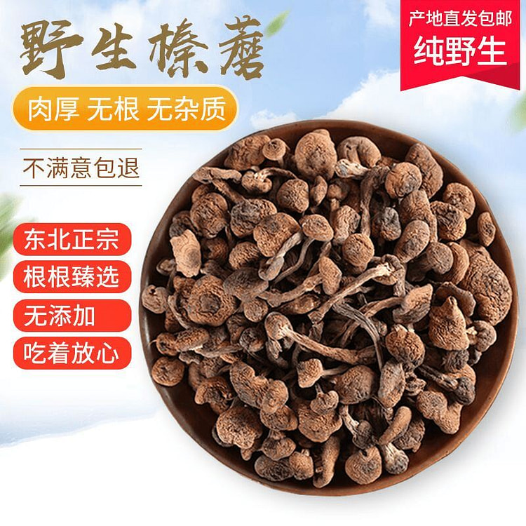 长白山特产东北野生榛蘑干货250克*1袋 250 克