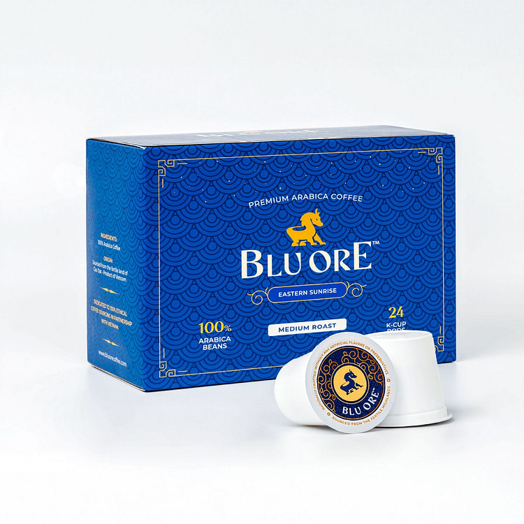 Blu Ore Eastern Sunrise Arabica K-cup Med Roast 1 케이스