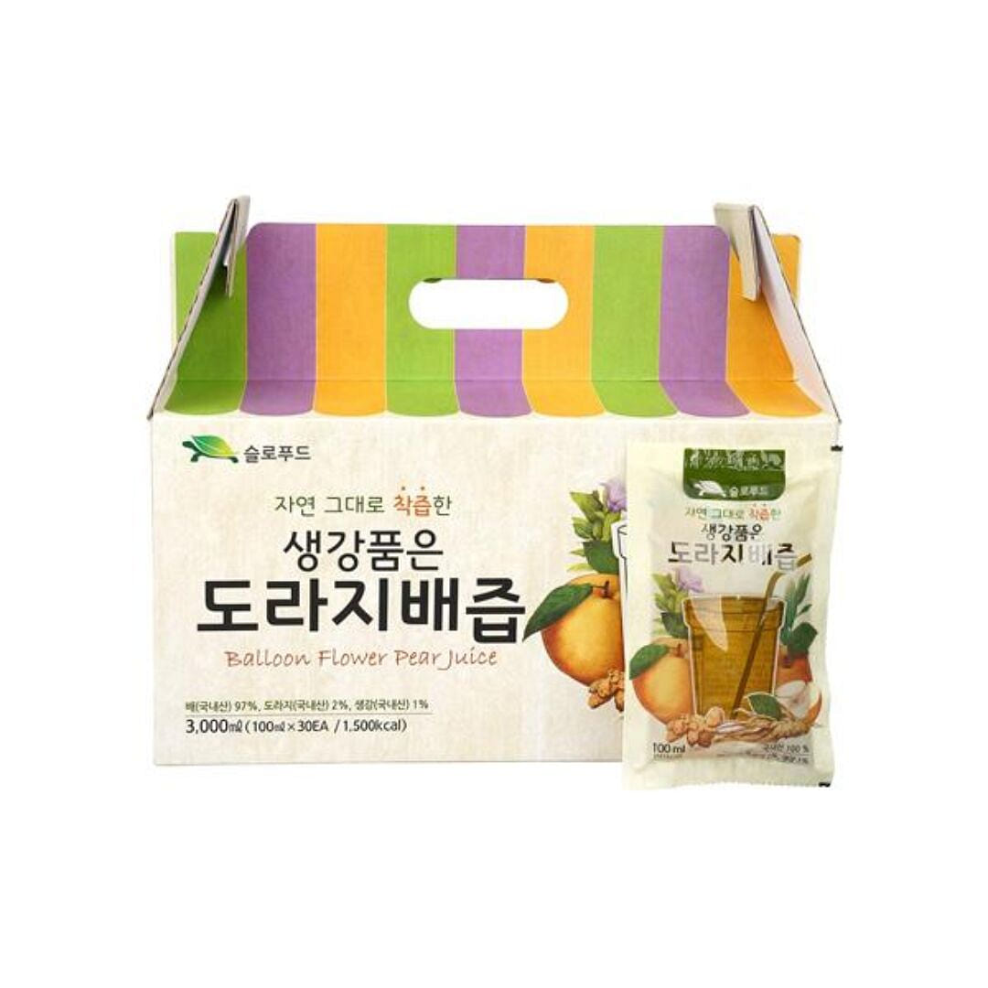 Slow Food Balloon Flower Pear Juice - 30 Pouch 30 個
