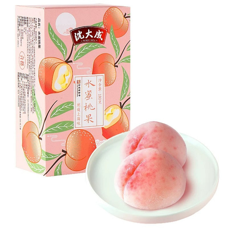 Shen Dacheng peach-flavored glutinous rice cake 180 g