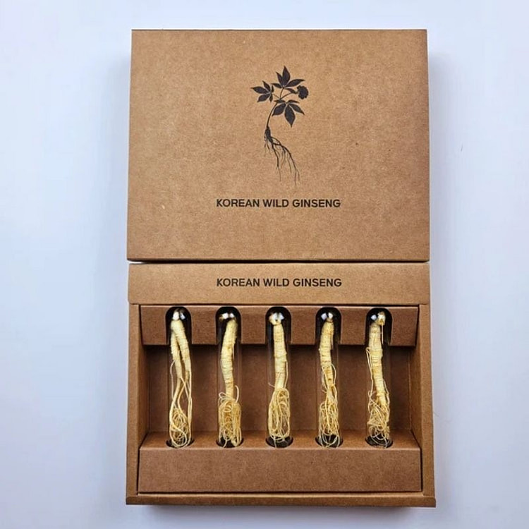 冻干五年野生人参 1 盒*5 份