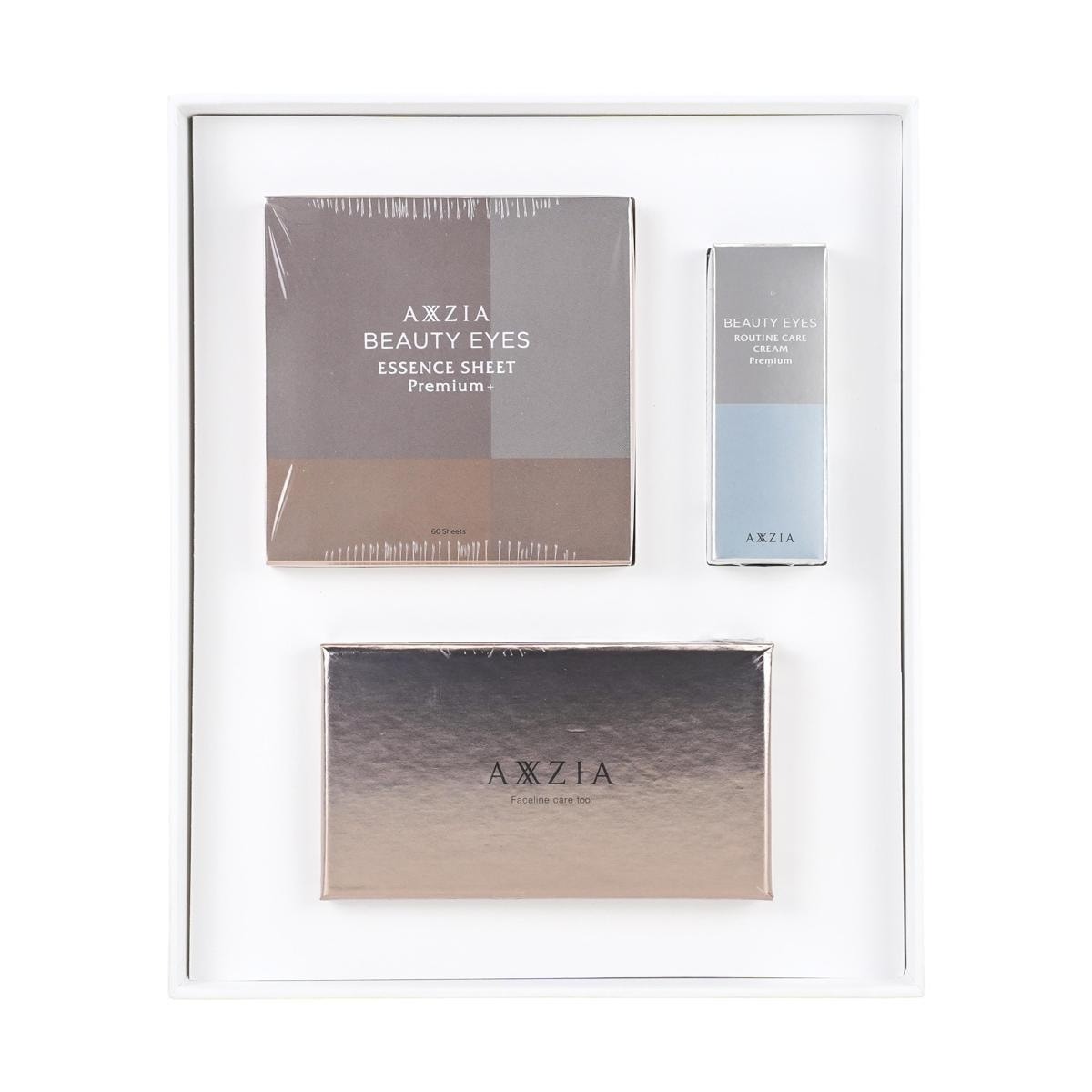 AXXZIA Eye Care Gift Set 4D Eye Mask Eye Cream and Massager 2024