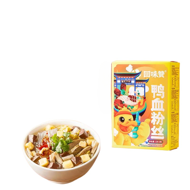 注目の 回味赞鸭血粉丝汤老鸭汤米粉229.5*1盒装- Weee! 米・雑穀・粉類