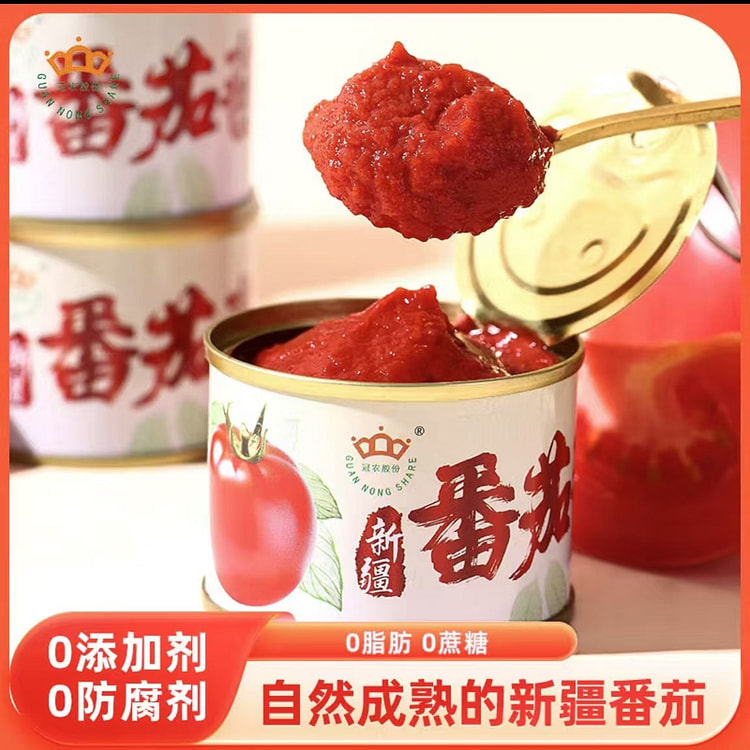 冠农股份  番茄酱  火锅底料0脂肪0蔗糖调味