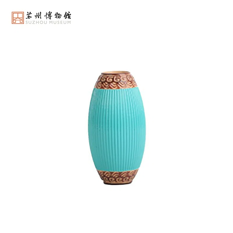 Suzhou Mus. Ceramic Cold Porcelain Magnet – Olive 1 count
