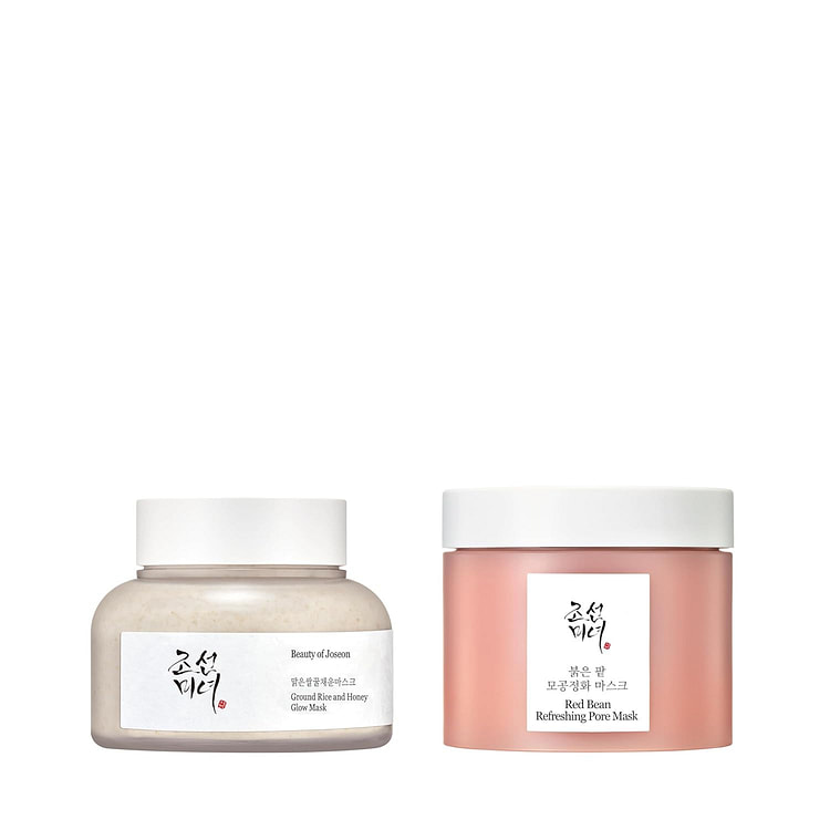 Beauty of Joseon Ground Rice and Honey Glow Mask + Red Bean Refreshing Pore