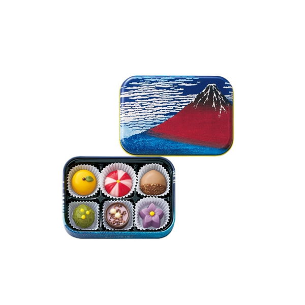 ゴンチャロフ  甘味画廊 バレンタイン  チョコレート  6個 1 各