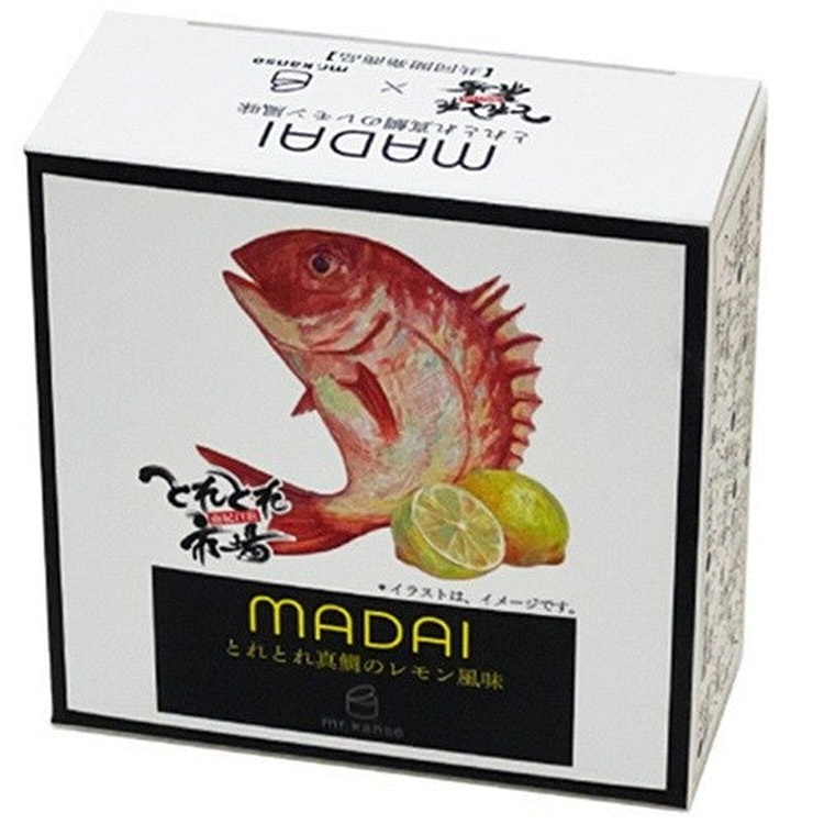 Mr. Kanso Lemon-flavored Red Sea Bream Can 50g