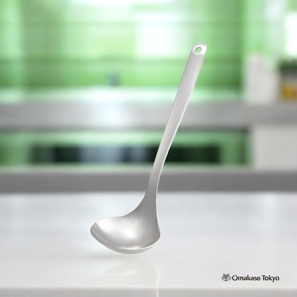 Yanagi Sori Stainless Steel Kitchen Tool-Ladle 90 グラム