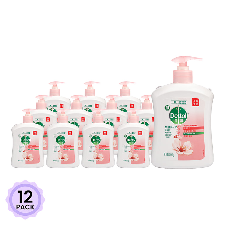 Dettol Antibacterial Hand Soap 500 g*12 pack