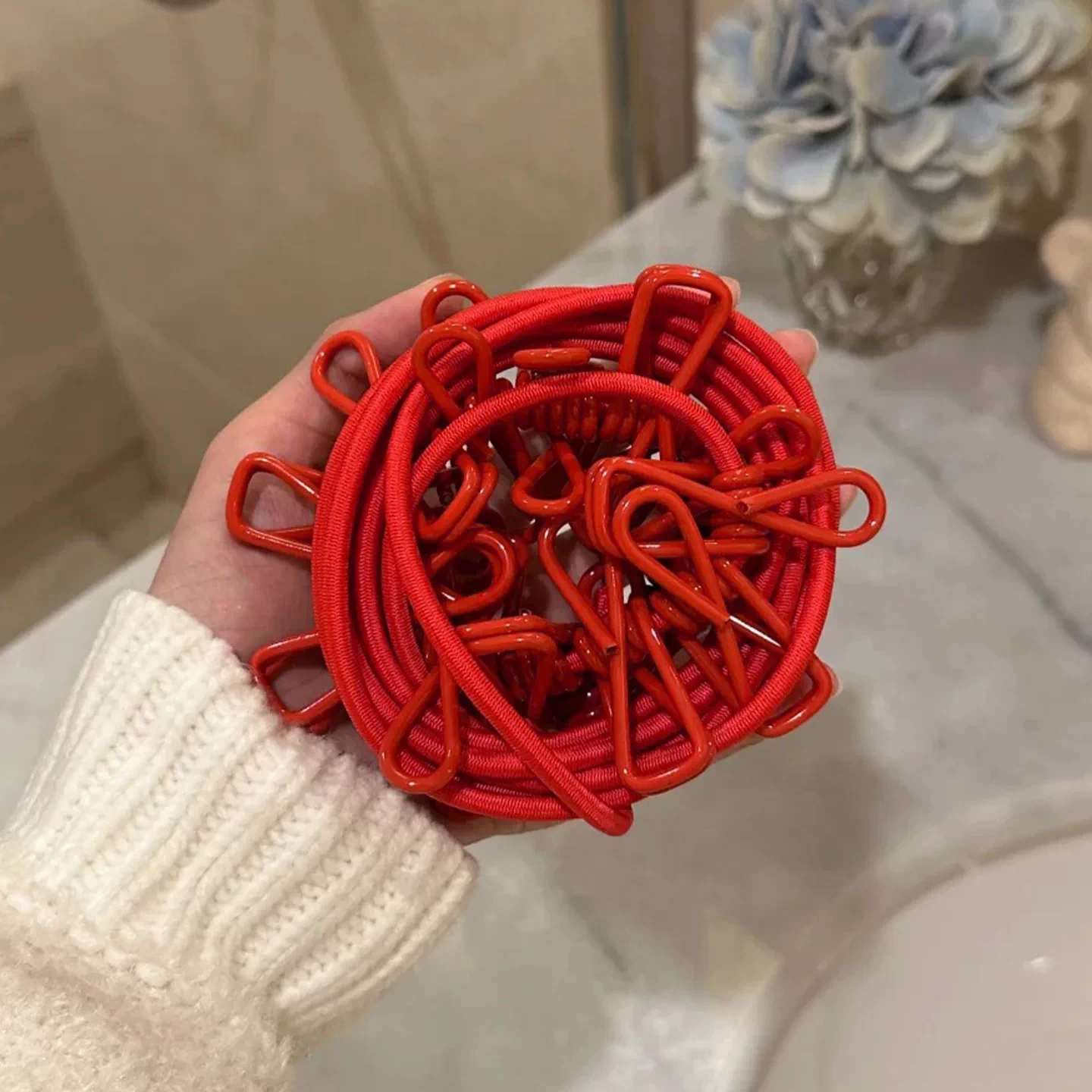 Get Travel Portable Clothesline [Red] *1 170 g Delivered | Weee! Asian ...