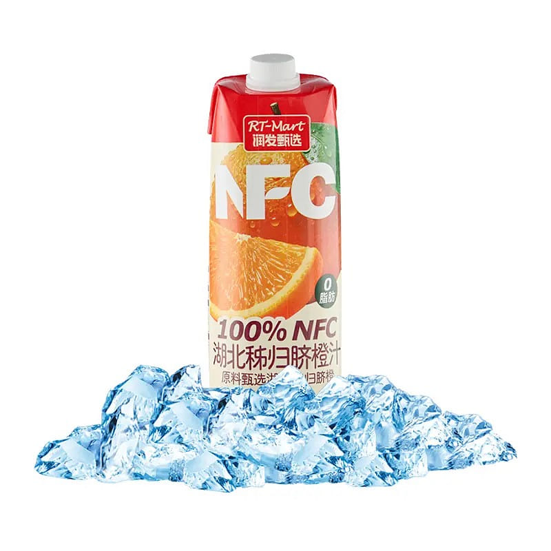 NFC Zigui Navel Orange Juice, 100% Fruit Juice 1000 ml