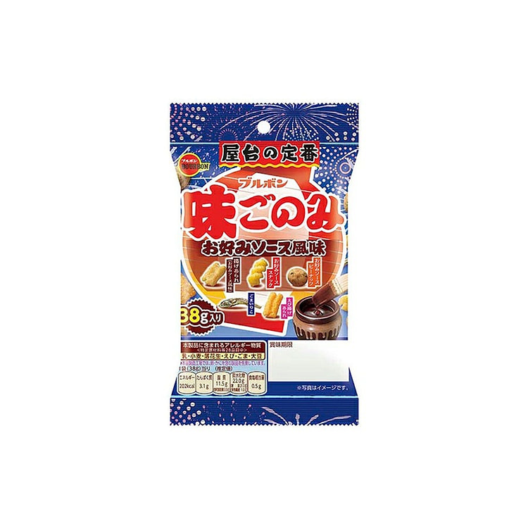 Okonomiyaki Sauce Flavor Mixed Rice Crackers 38 g