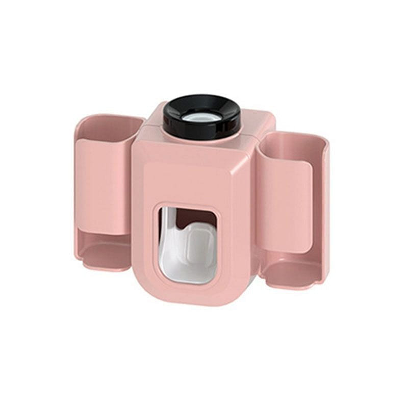 Pink Wall Mount Toothpaste Dispenser 1 count