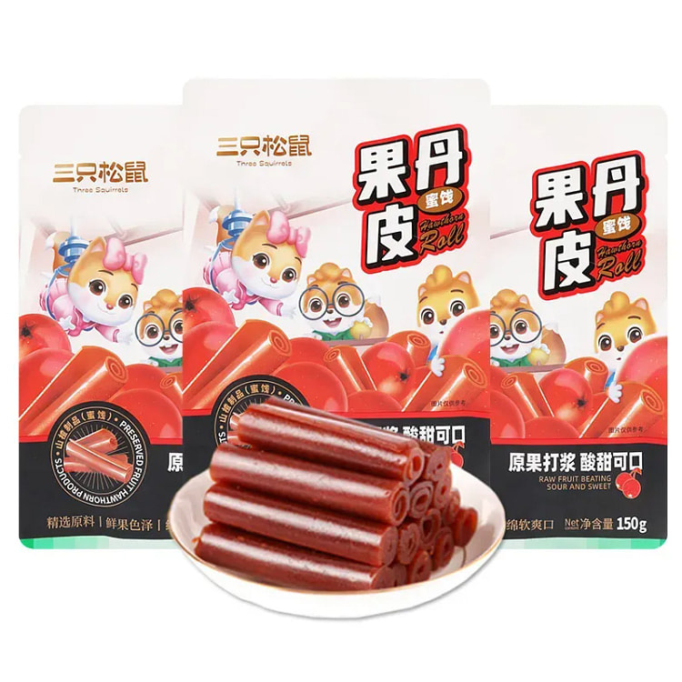 Hawthorn Rolls, Candied Fruit Sheets, Preserved Fr 150 g