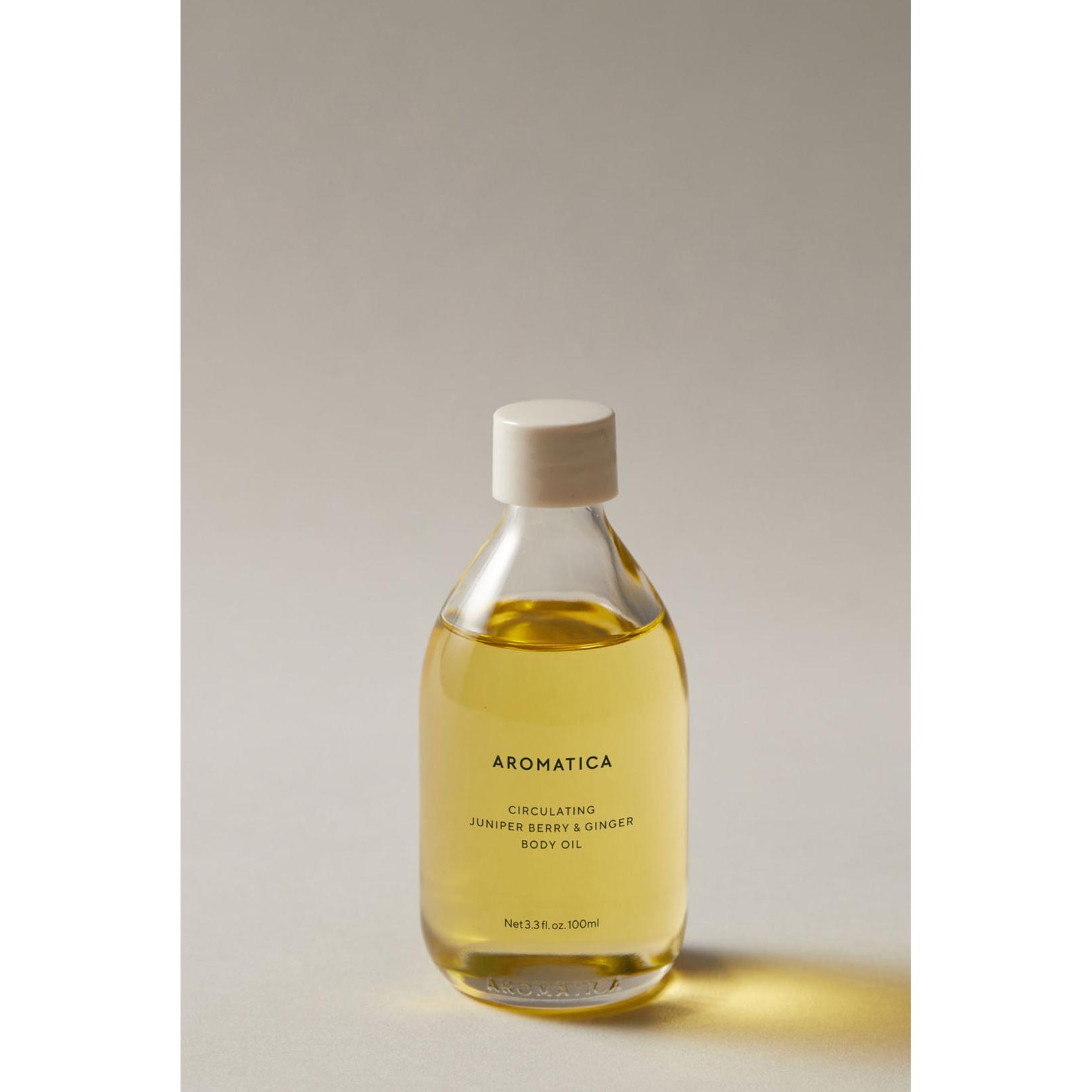 AROMATICA Circulating Body Oil - Juniper Berry & Ginger 1 ส่วน