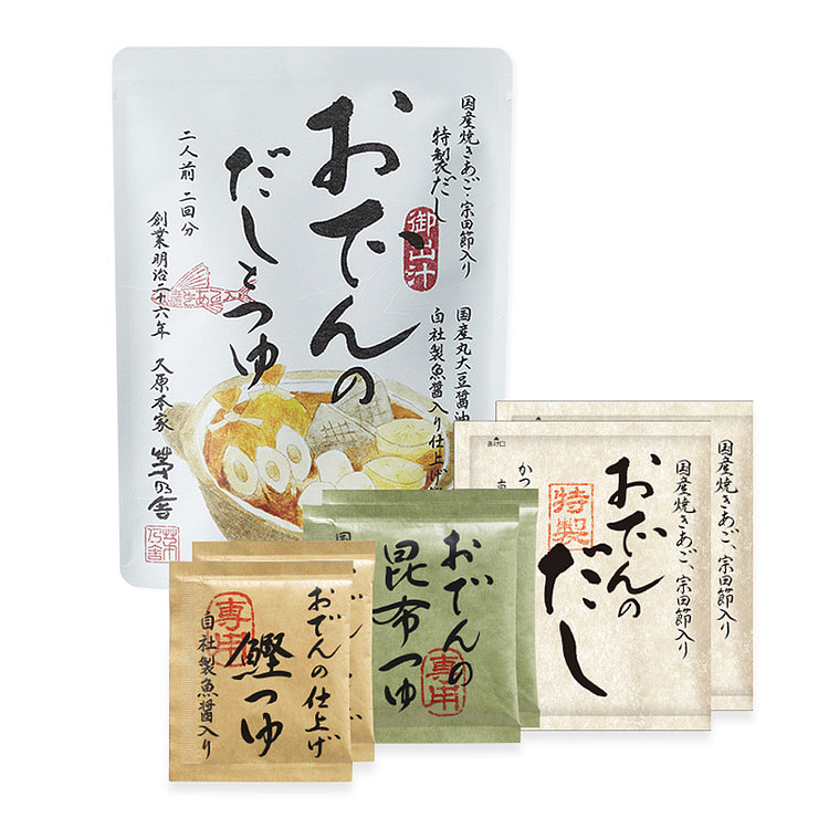 茅乃舎 关东煮高汤与调味汁 1 包