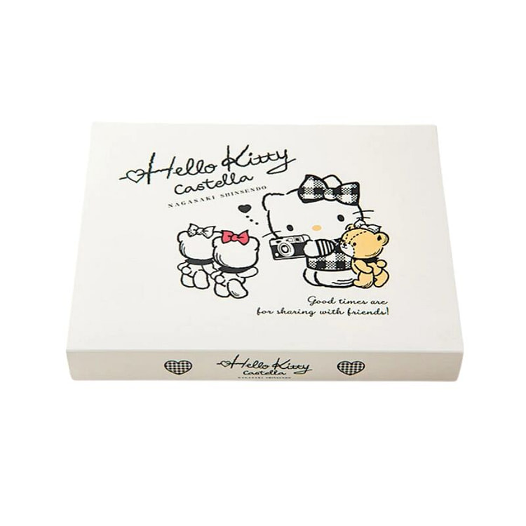 白色特别版hellokitty卡斯提拉蛋糕4个装