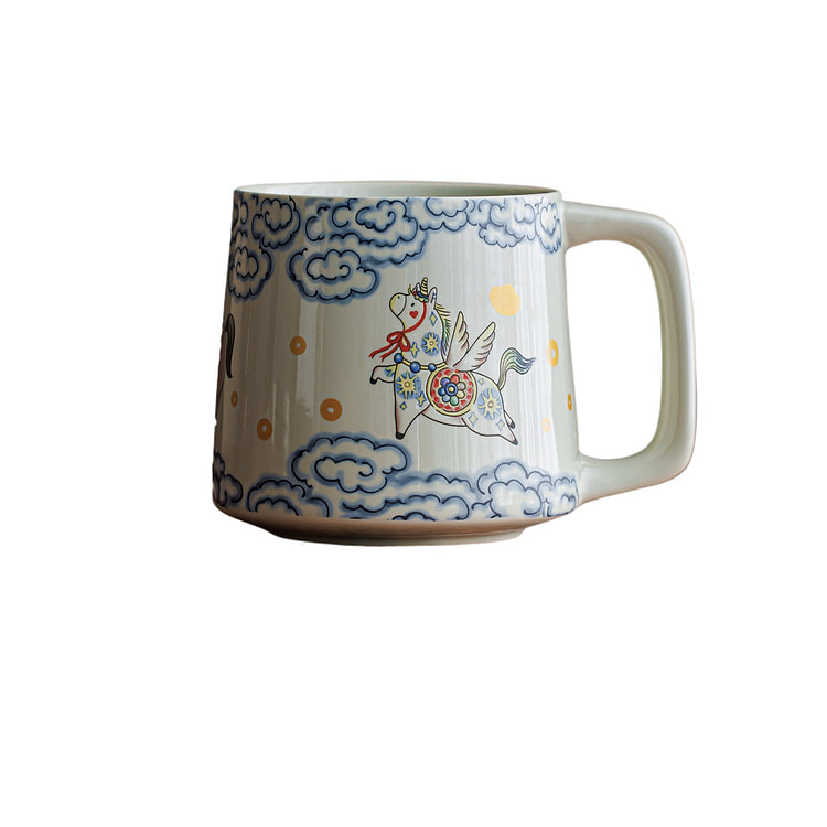 Yuma Qingyun Qinghe mug 8.5*10.3 cm 1 box