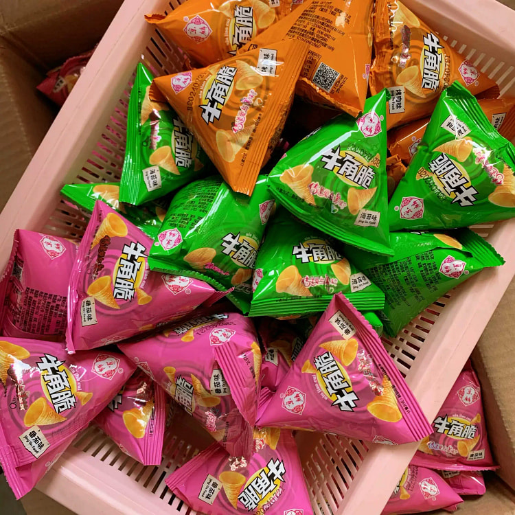 Sharp Corner Crispy Mixed Multi-flavor Triangle Crisp Snack Food Crispy Cor