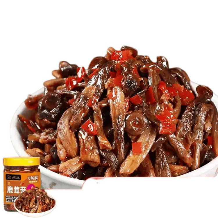 San Zhixing Deer Antler Mushroom 238g*1 Bottle Rea 238 g