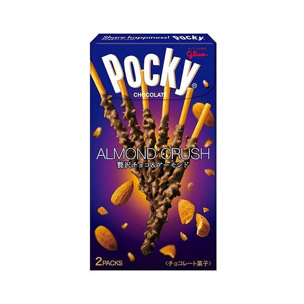 Glico Pocky : Chocolate & Almond Crush