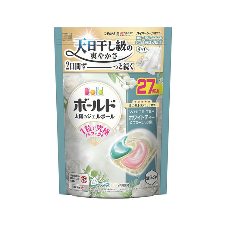 P&G Bold Pods White Tea & Floral Scent 27pc 1 each